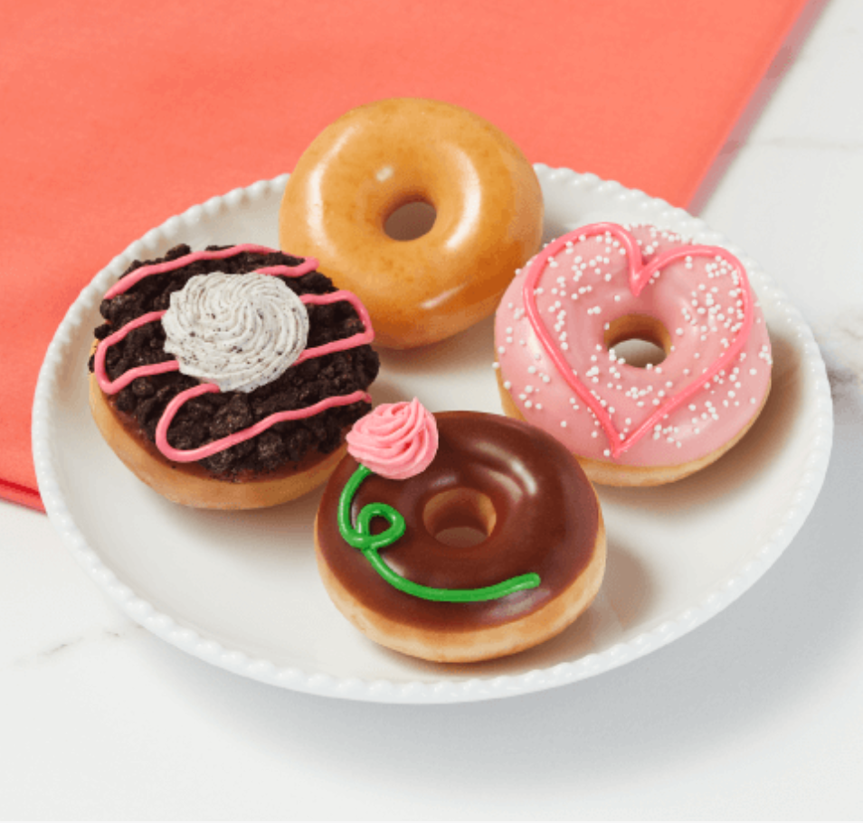 Krispy Kreme mini doughnuts for Mother's Day