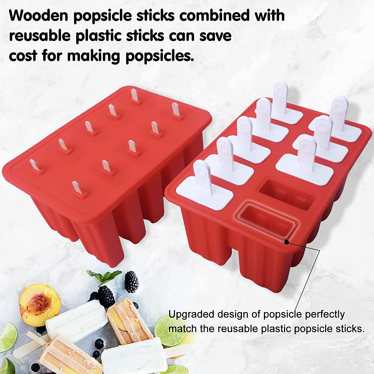 Miaowoof popsicle mold