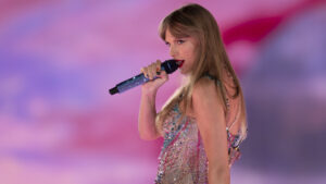 Taylor Swift performs during the Eras Tour