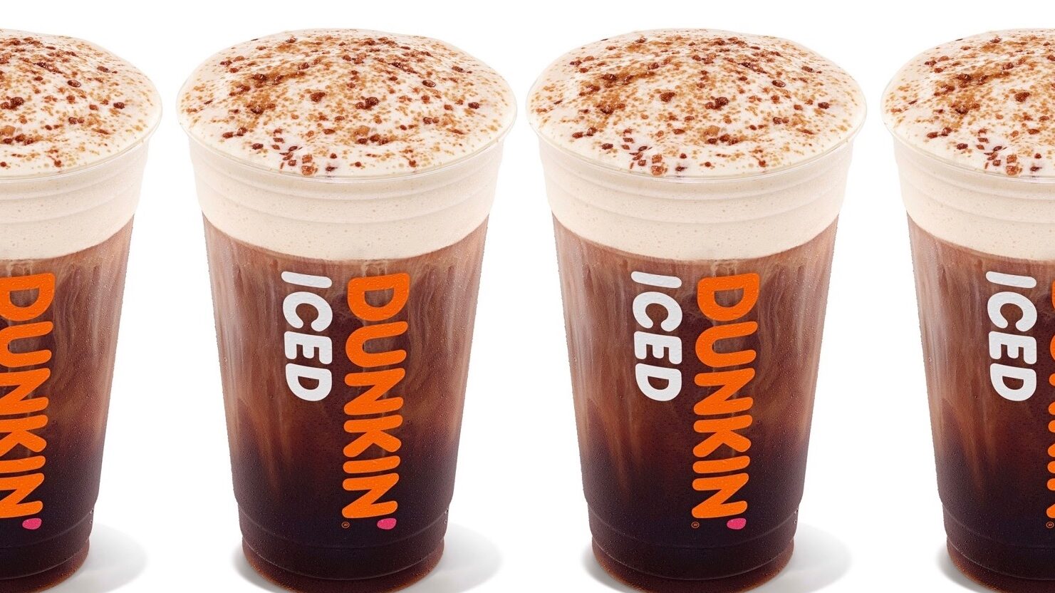 Dunkin's salted caramel cold brew