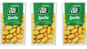 Sprite-flavored Tic Tacs