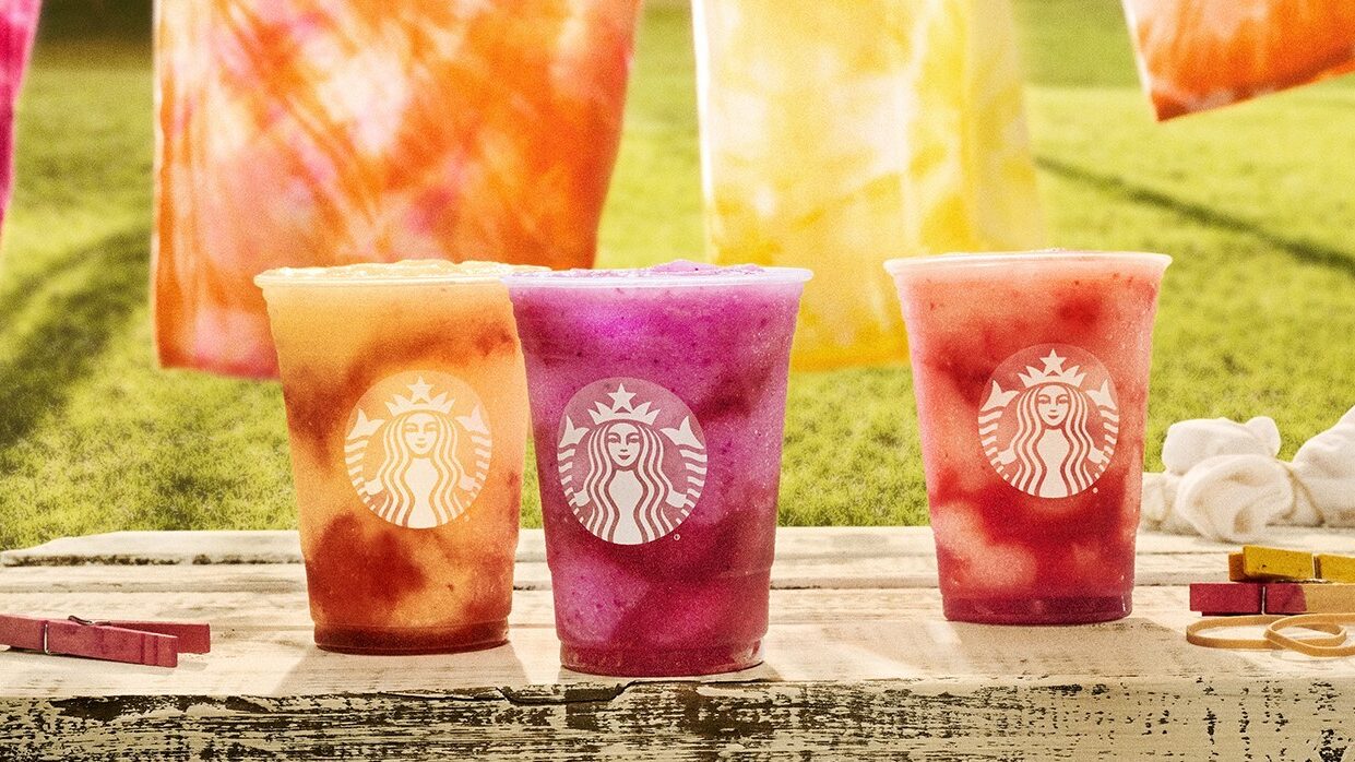 New Starbucks lemonade refreshers