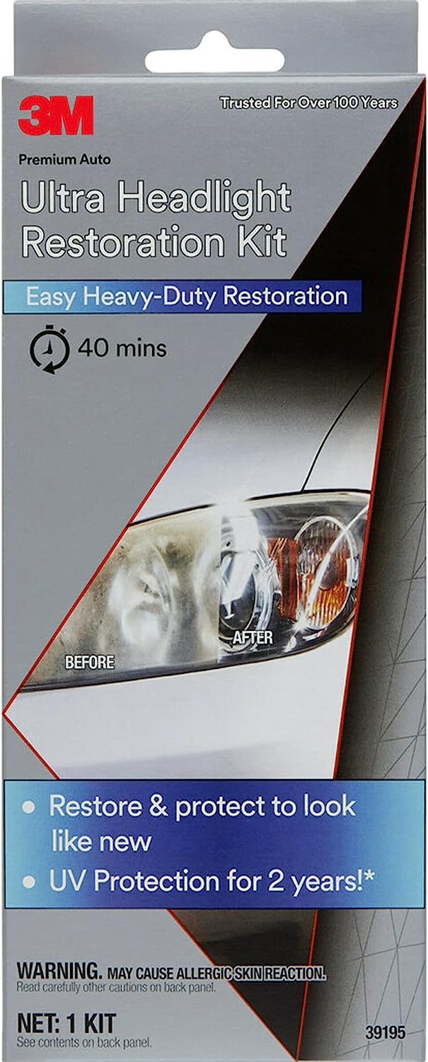 3M Ultra Headlight Restoration Kit