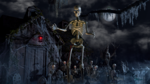Home Depot's 12-foot-skeleton