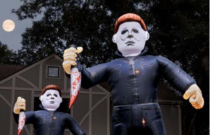 25-foot Michael Myers inflatable for Halloween