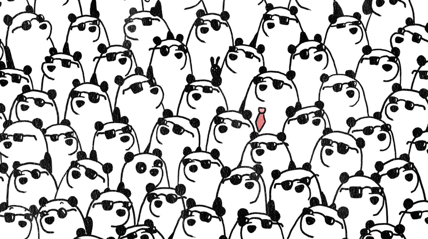 Pandas puzzle by the Dudolf
