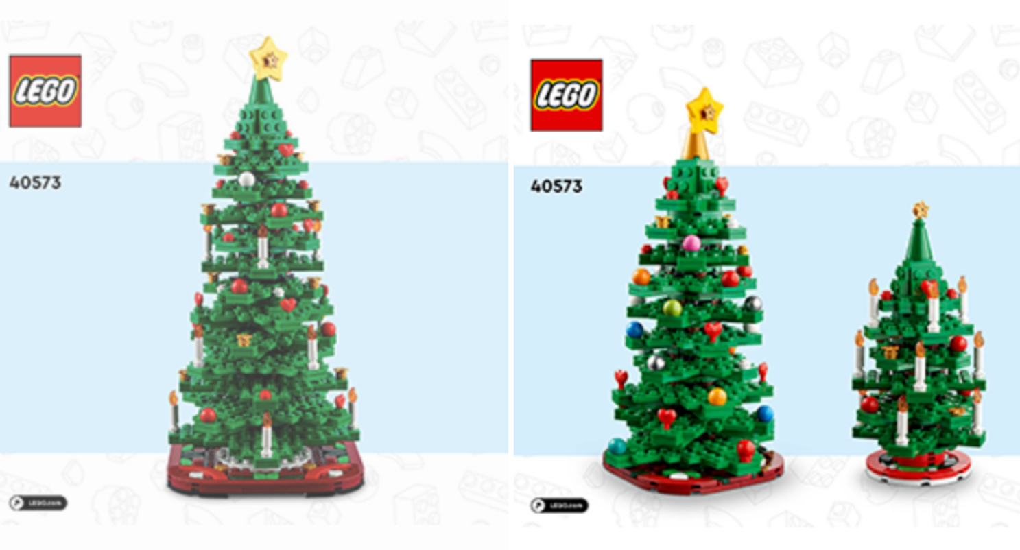 Lego Christmas tree set