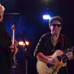 Todd Jensen (left) and Neal Schon of the band Journey