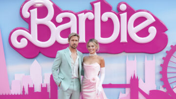 Ryan Gosling, Margot Robbie at Barbie premiere