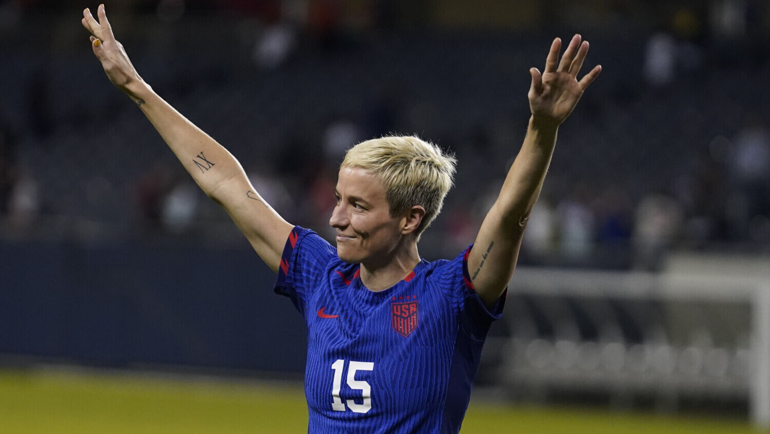 Megan Rapinoe says goodbye to her pro soccer career with final victory