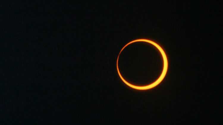 Annular 'Ring of Fire' solar eclipse