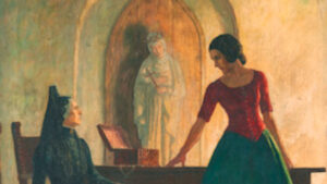 Ramona painting by N.C. Wyeth