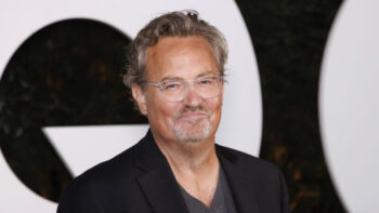 Matthew Perry arrives at the 2022 GQ Men of the Year Party