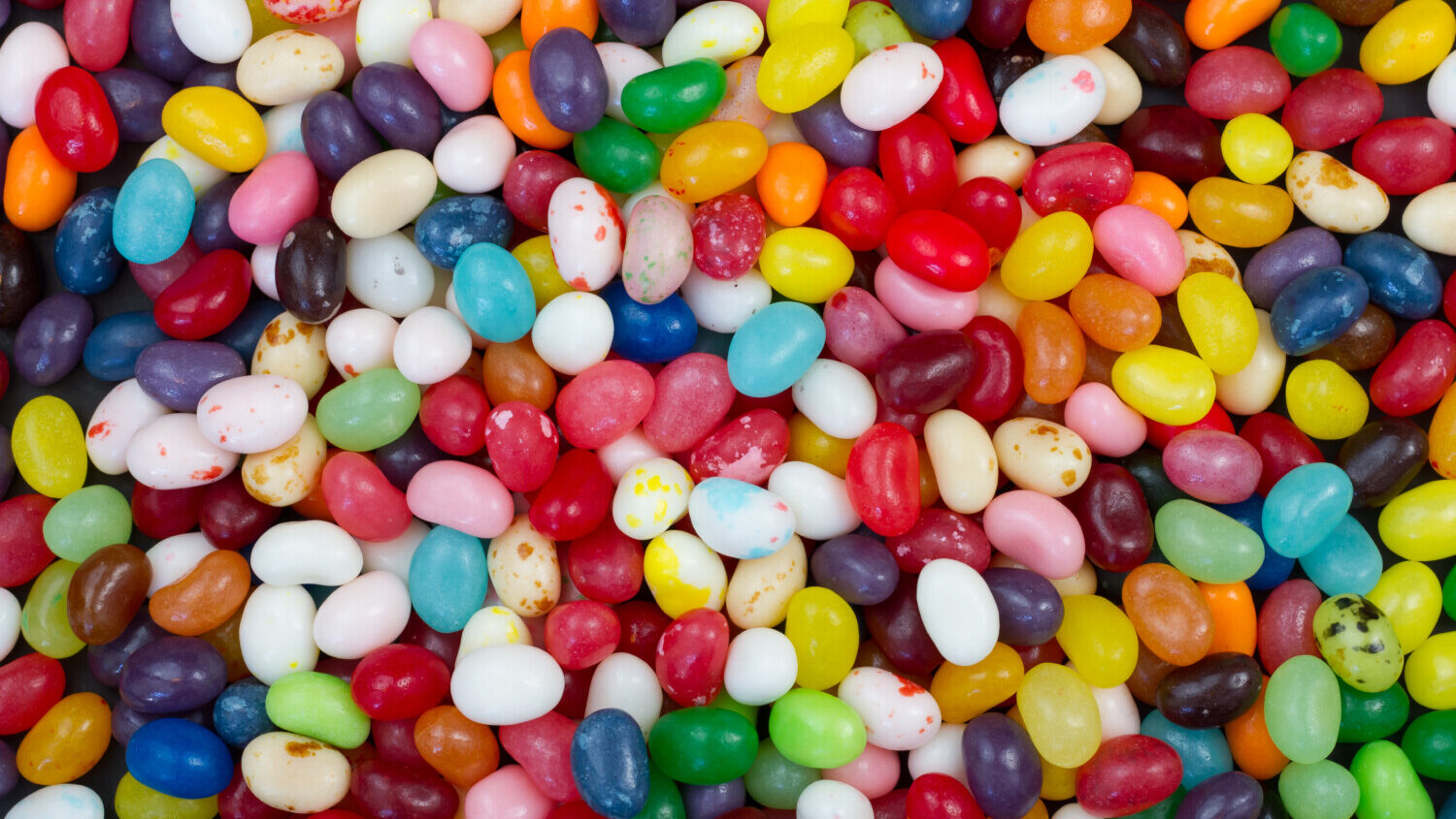 Jelly beans in many colors