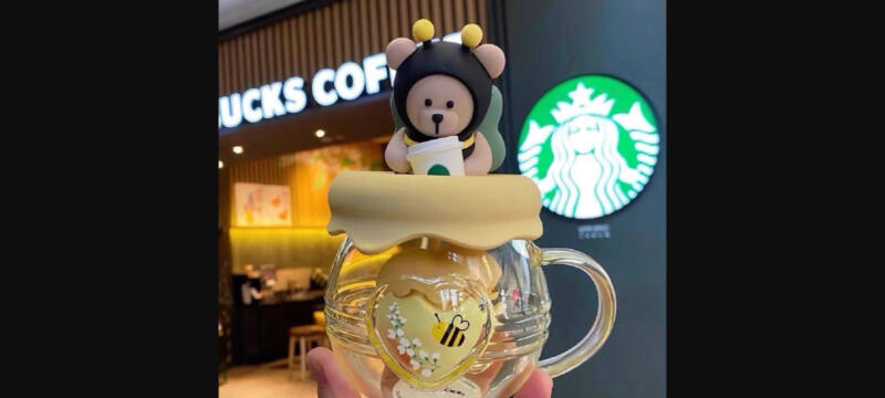 Limited Edition 2021 Collection Starbucks Bearista Honey Bee Tea Infuser