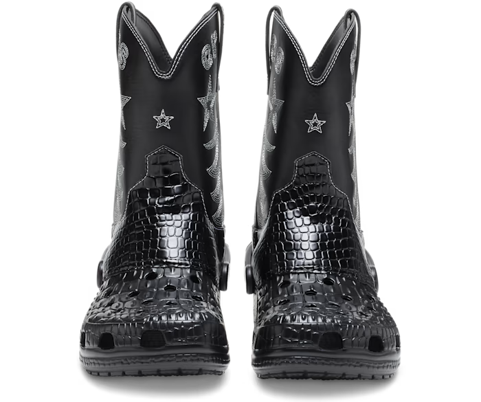 crocs cowboy boots