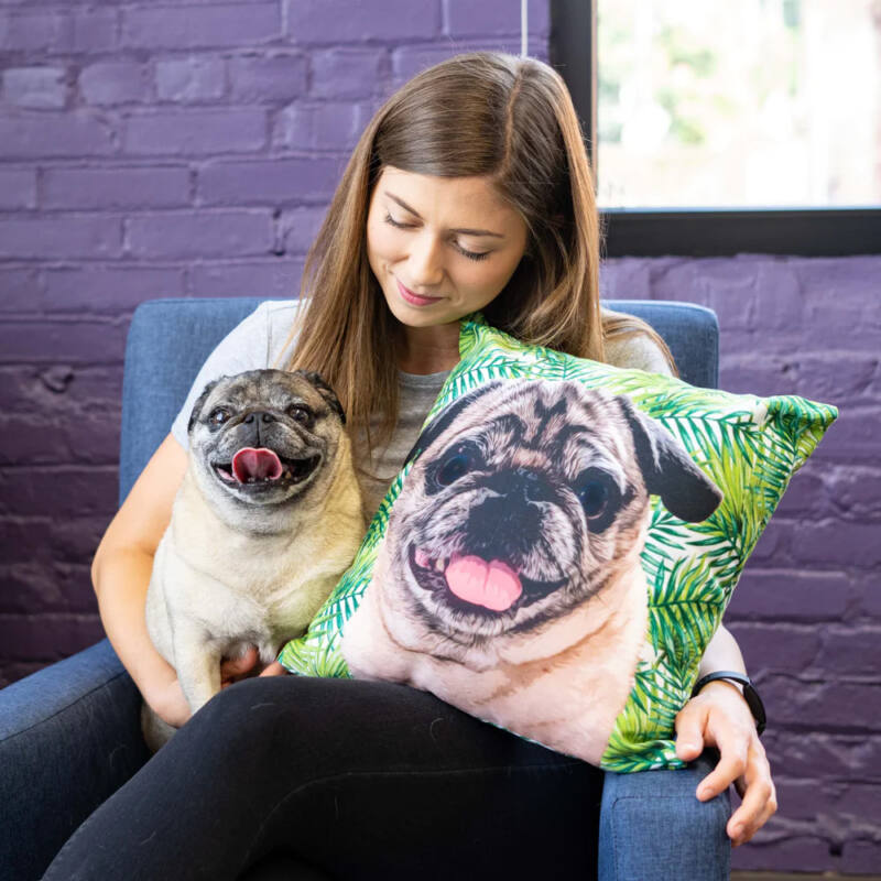 Custom Pet Art Pillow