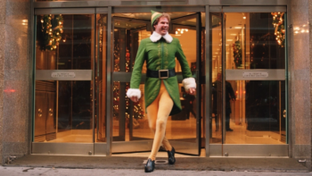 Will Ferrell as Buddy in the movie 'Elf'