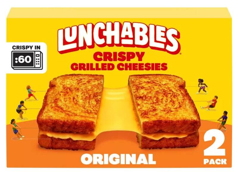 Lunchables Cheese Frozen Grilled Cheesies