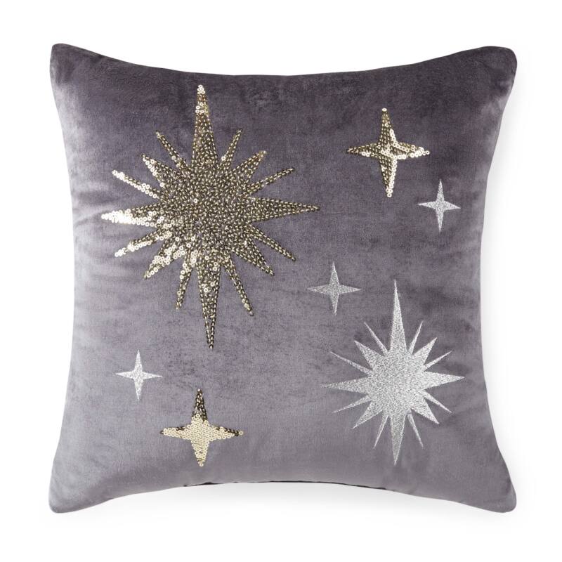 North Pole Trading Co. Star Square Throw Pillow
