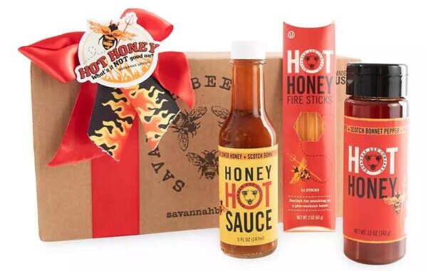Hot honey gift set