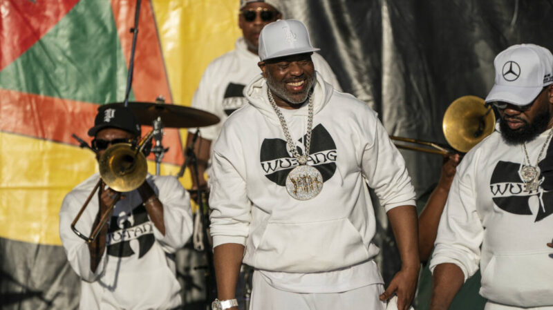 Masta Killa of Wu-Tang Clan performs at the 2023 New Orleans Jazz and Heritage Festival