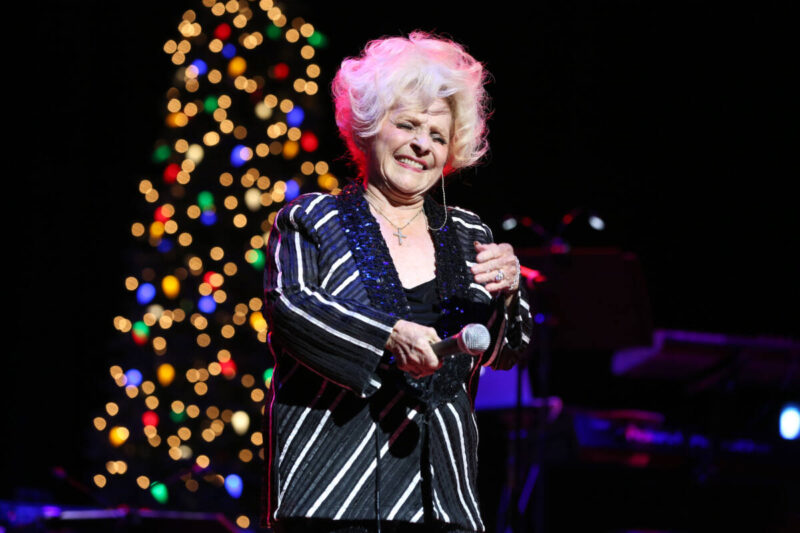 Artist Brenda Lee performs at the 'Rockin' Around the Christmas Tree' concert