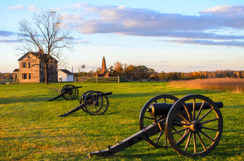 Cannons at Manassas National Battlefield Park