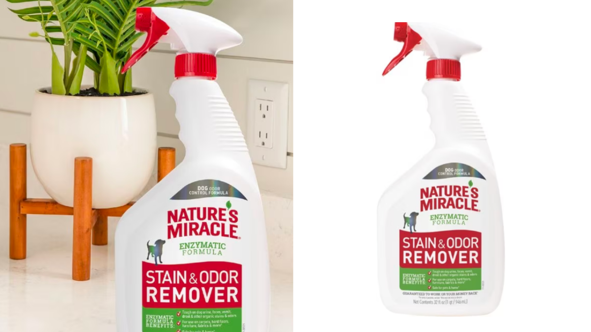 Nature's Miracle Dog Enzymatic Stain Remover & Odor Eliminator Spray
