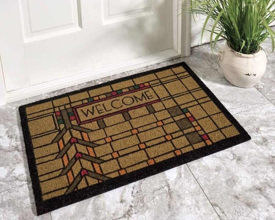 Welcome door mat