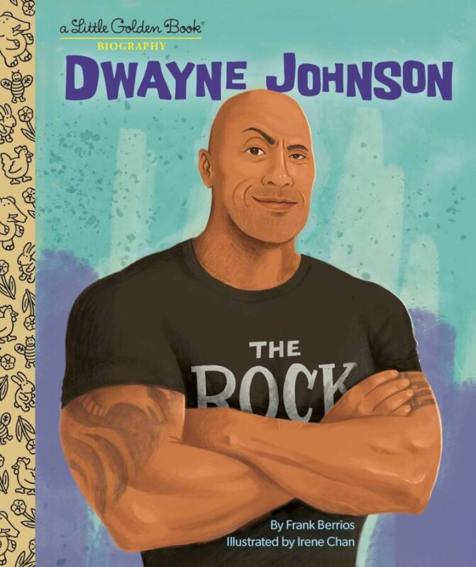 Little Golden Book about Dwayne Johnson