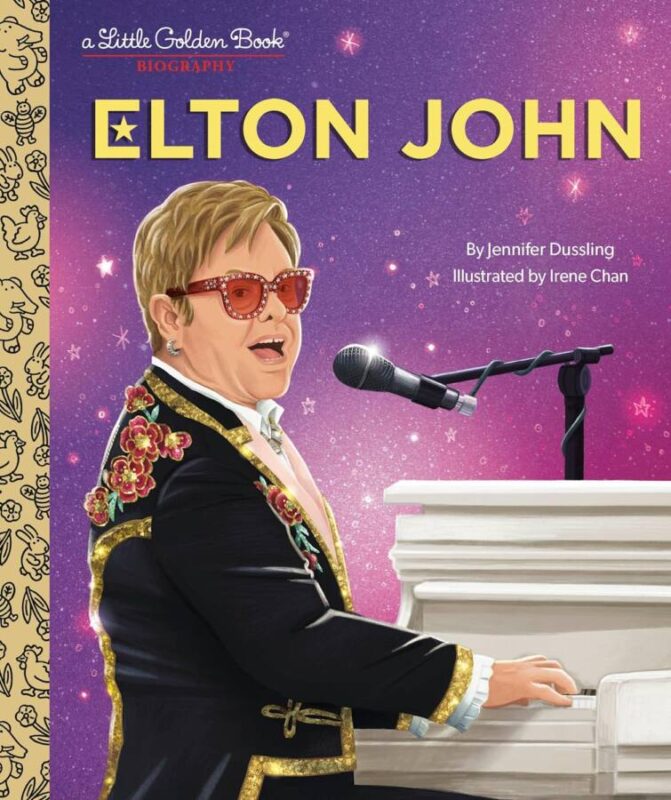 Cover of Elton John Little Golden Book