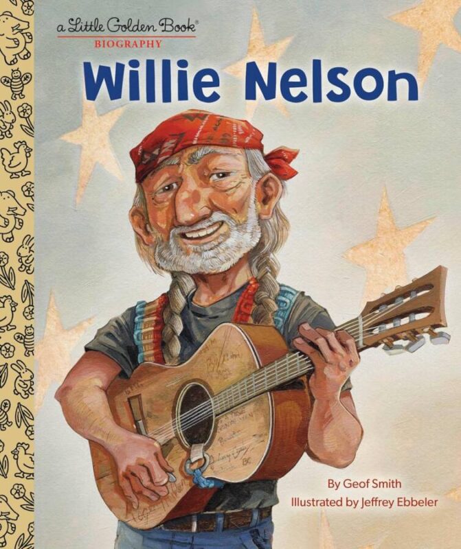Little Golden Book about Willie Nelson