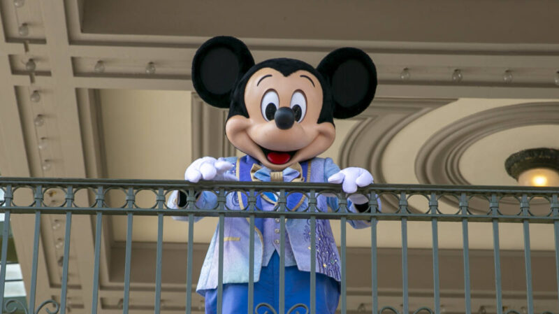 Mickey Mouse at Magic Kingdom at Disney World