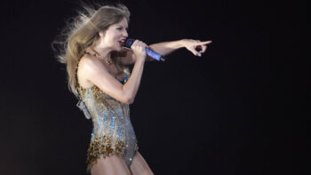 Taylor Swift performs on the Eras Tour in Buenos Aries