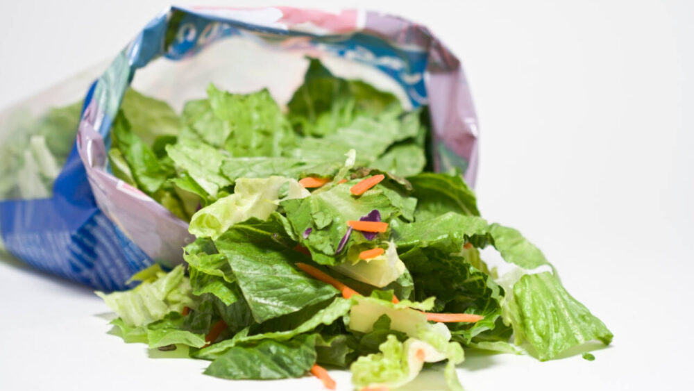 Bagged salad