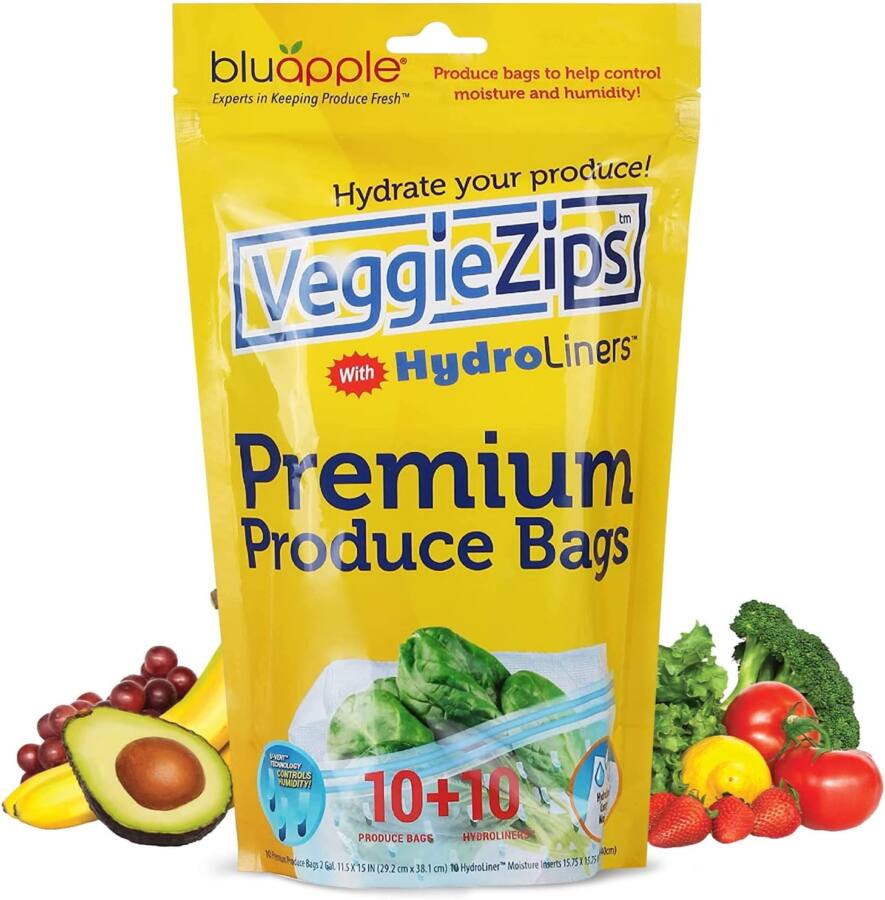 Bluapple VeggieZip bags