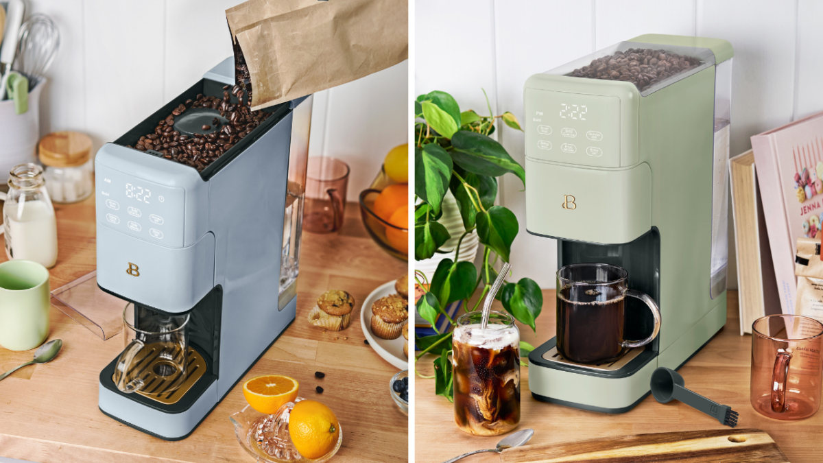 Drew Barrymore Beautiful Perfect Grind Coffee Maker