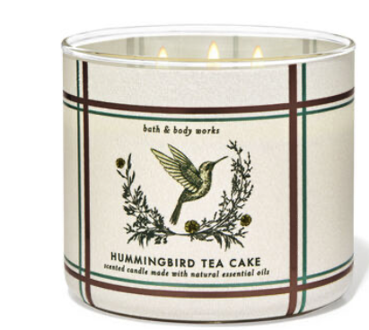 Hummingbird Tea Cake 3-Wick Candle from Bath & Body Works