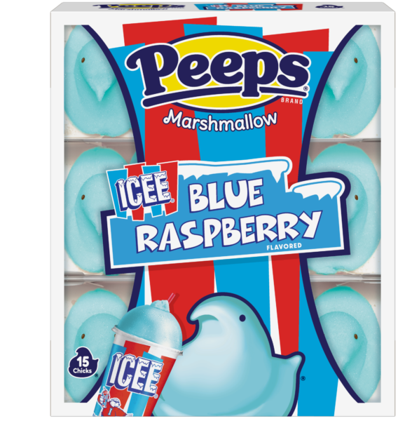 New Peeps Icee Blue Raspberry Chicks.
