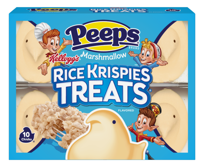 New Peeps Rice Krispies Treats Chicks