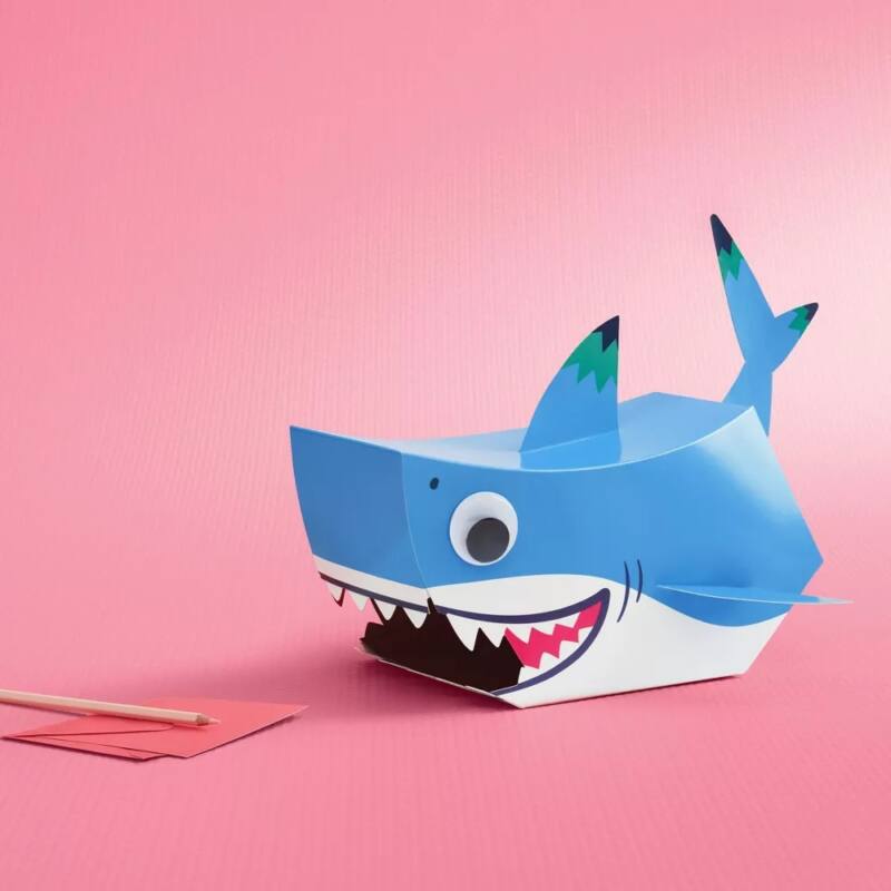 shark valentine box