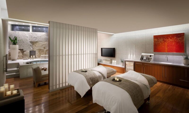 Spa suite at ARIA Resort and Casino