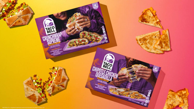 New Taco Bell Crunchwrap Supreme and Chicken Quesadilla kits available at Walmart.