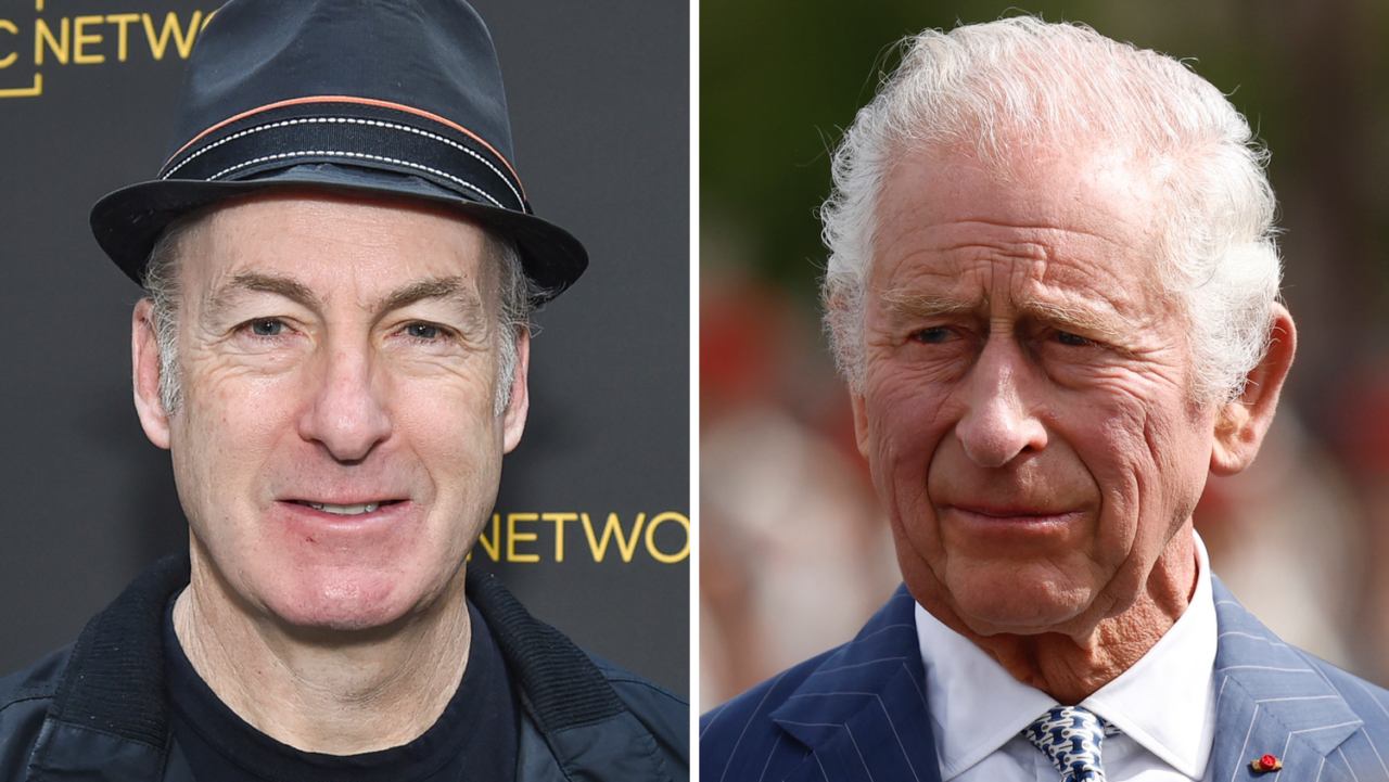 Actor Bob Odenkirk and King Charles III