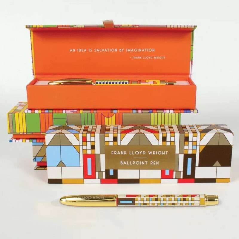 Frank Lloyd Wright pen and box