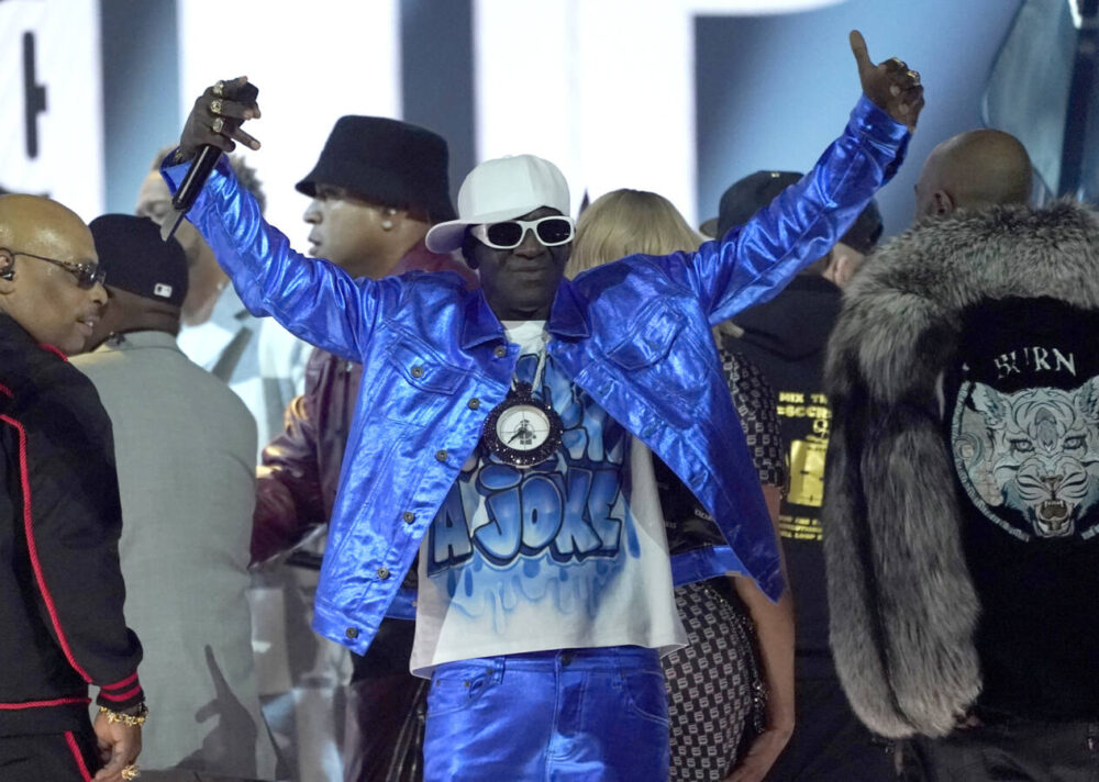 Flavor Flav at the Grammys