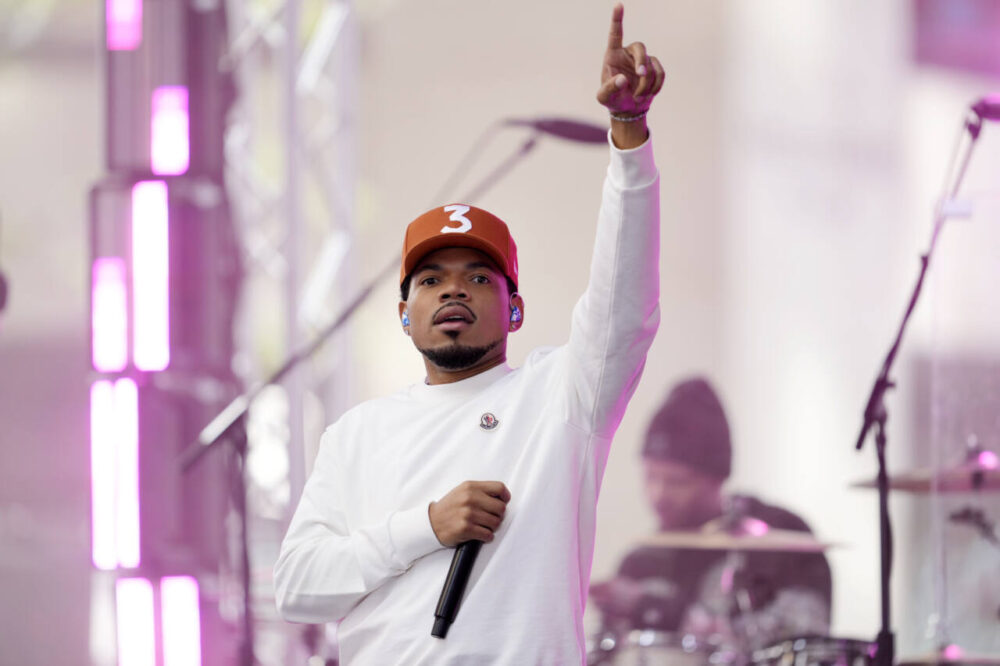 Chance the Rapper performs on Today show