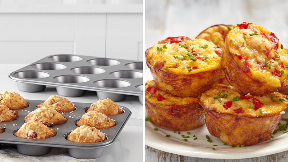 Amazon basics muffin tins and omelet muffins
