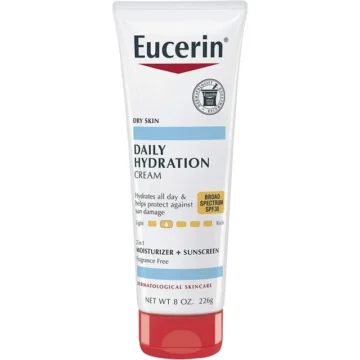 Eucerin Daily Hydration Broad Spectrum Spf 30 Sunscreen Body Cream For Dry Skin